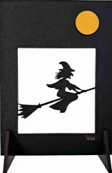 Sorcière Post'Art mini tableau